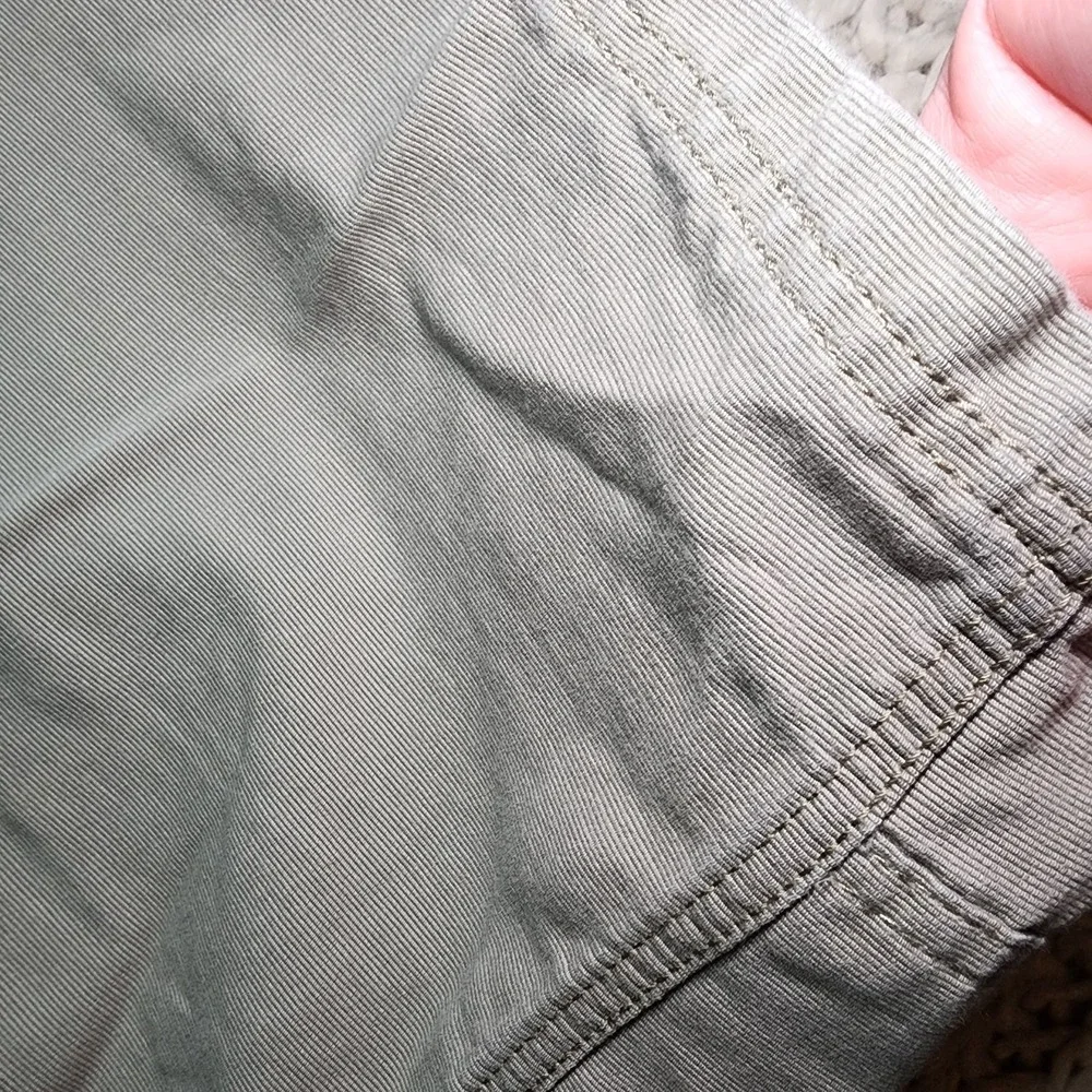 Jachs Mens Beige Khaki Cargo Shorts Size 32